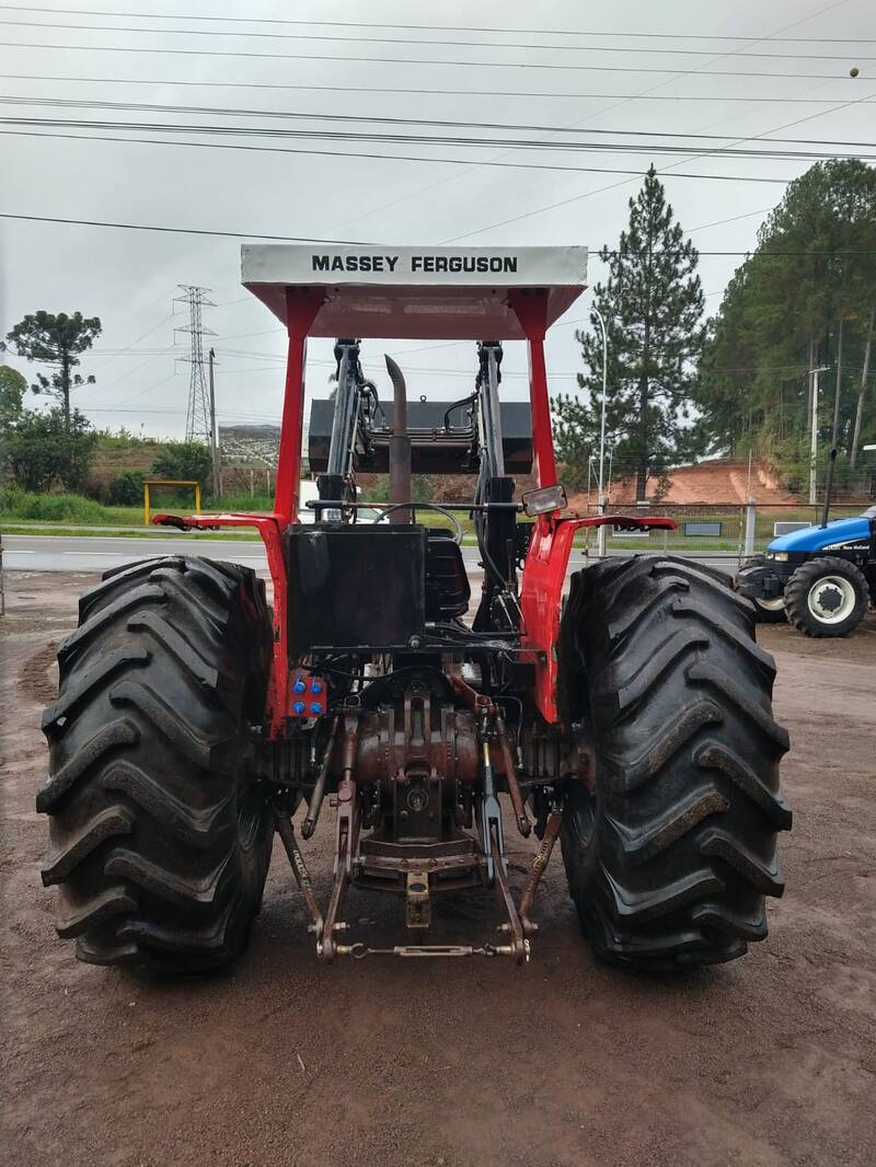 TRATOR MASSEY FERGUSON 295 - 4X4 - COM CONCHA DIANTEIRA (DIE-2588) - VENDIDO